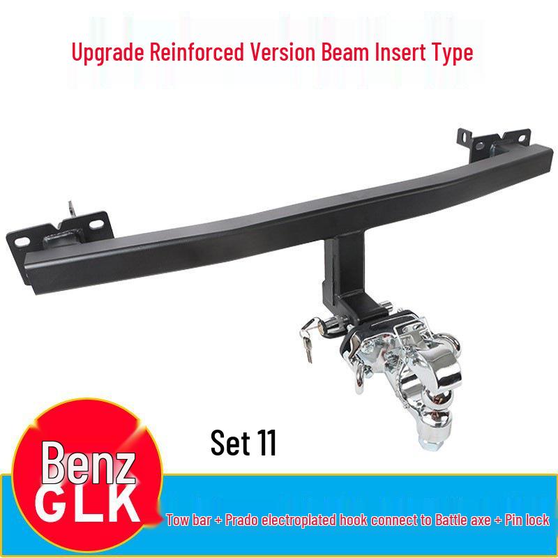 Compatible with Mercedes GLK200, GLK260, and 300/350 Rear Tow Hitch.