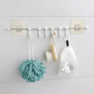 Crochets Muraux Adhésifs Créatifs pour Porte de Salle de Bain, Cuisine, Dos de Porte
