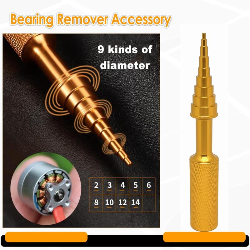 2mm-14mm Bearings Remover Pilot Gear Puller Armature Bearing Puller Forging Automotive Machine Car Bicycle Repair Tool Kit