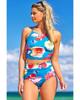 Azura Exchange Spaghetti Straps Tankini Set with Floral Print