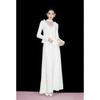 Mandy Zhang French Style Wool Blend Knit Top & Skirt Set