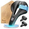 YOUNGDO Bicycle Saddle Ultra Thick Memory Foam Shock No Butt No Worries Even On Rainy Saddle, Cushion, Cushion, Absorbing, Pain, Waterproof, Days!
