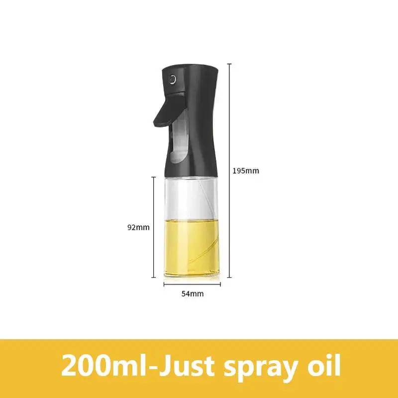 500ml Plastic Spray Oil Sprayer 2-in-1 Bottle Spray Oil Dispenser Oil Jar Cruet BBQ Kitchen Baking Roasting Picnic Kitchen Tool