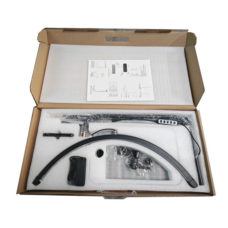 Half-Moon Eyelash Beauty Floor Lamp