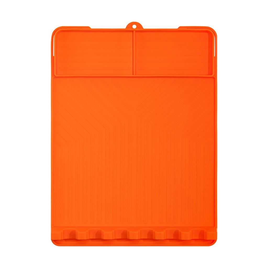 Silicone BBQ Grill Side Shelf Mat Heat Resistant Non Slip Durable Surface Protector for Outdoor Cooking Accessories