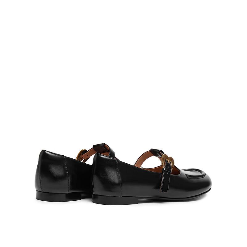 French Style Heart Buckle Mary Jane Shoes