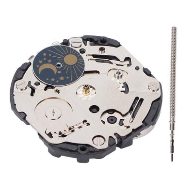 Movimento Orologio Professionale in Lega VX3H Movimento al Quarzo per Orologio Preciso Accessori di Ricambio