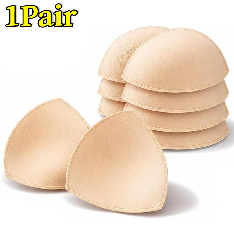 

1-50pairs Waterdrop Ultra-thin Breast Pad Anti Protrusion Point Sports Underwear Bra Back Replacement Liner Breast Pad Insert One Size