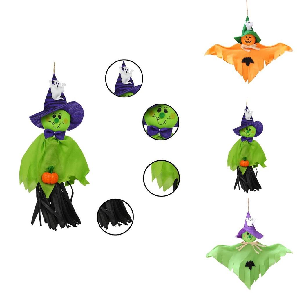 Colorful Halloween Pumpkin Hanging Decor Wall Ornaments For Party Props