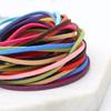 4 Meters Long 3mm Wide Korean Fleece Rope Deerskin Strap Suede Gift Box Decorative Ribbon Imitation Leather Rope DIY Jewelry