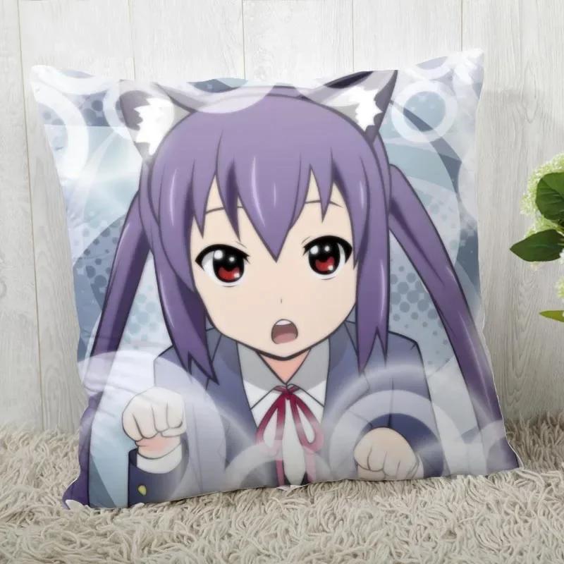 K-On! Pillow Cover Customize Pillow Case Modern Home Decorative Pillowcase For Living Room 45X45cm A19.12.13