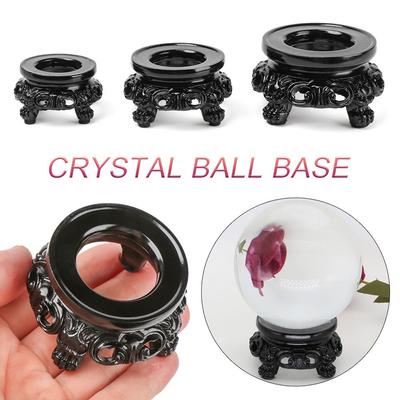 Resin Home Decor Photography Props Crystal Ball Base Display Stand Sphere Pedestal Fixed Seat