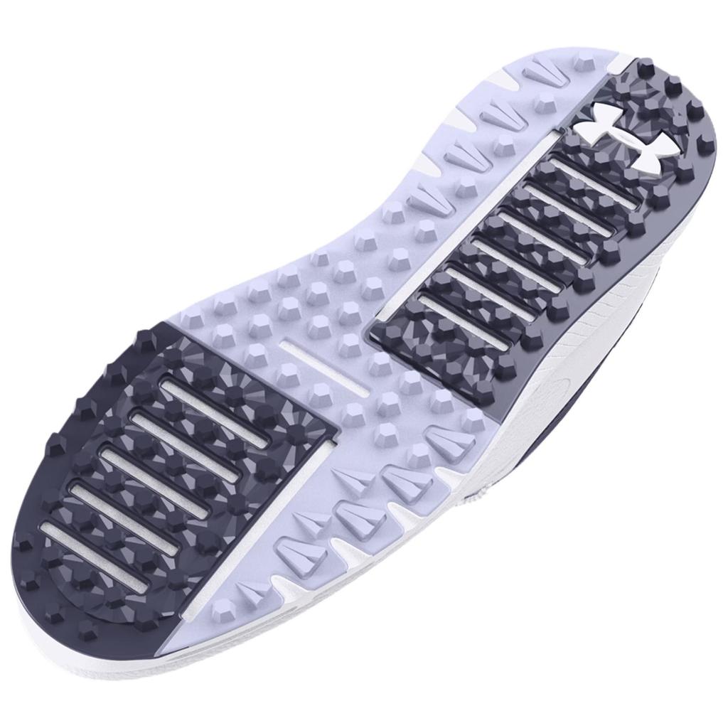 Under Armour Charged Breathe Comfortable Versatile Low Top Golf Shoes Women Sneaker White 3026403-101