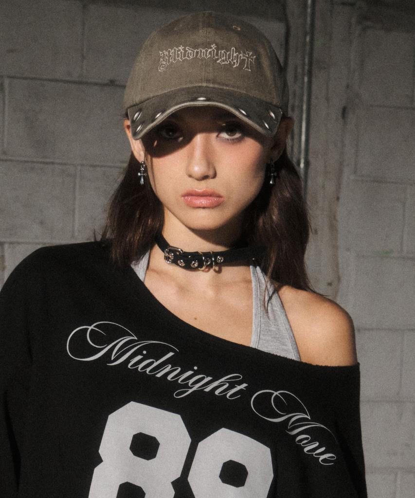 MIDNIGHT MOVE Brim Cap (Khaki)