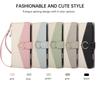 Luxury Zipper Leather Magnetic Flip Wallet Case for iPhone 17 Pro Max 17Air 16 15 14 Multiple Colors Lanyard Card Holder Cover