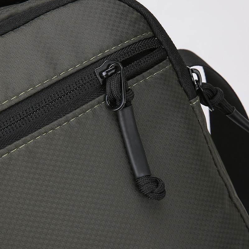 Messenger Sling Bags for Men Casual Oxford Small Zipper Crossbody Pouch Simple Mini Crossbody Phone Bag Male Side Shoulder Bag