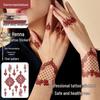 Disposable Sweat-Proof Henna Tattoo Stickers: Long-Lasting, Realistic, Temporary Designs