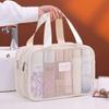 Large Capacity Breathable Mesh Cosmetic Bag Women Travel Toiletry Bag Portable Storage Bag for Outdoor Sports Makeup Pouch