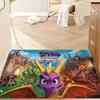 Games S-Spyro Dragon Hallway Carpet Non-Slip Laundry Room Mat Laundry Decor Balcony Child Living Room Toilet Rug