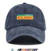 Pc FEINKOST KOLINSKI Printed Baseball Cap Fashionable Letter Pattern Design Simple Vintage Style Snapback Hat Unisex Adjus