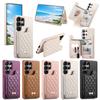 Wallet Card Slot Flip Leather Phone Case for Samsung S25 Edge Ultra S24 Plus Cover Galaxy A56 A55 A54 A36 A35 A06 A15 A16 A25 5G