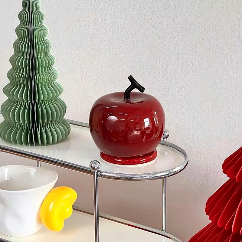 1PC Kitchen Supplies Artistic Home Decoration Multi-Function Ceramic Toothpick Jar Decorative Ornaments 10x13cxm