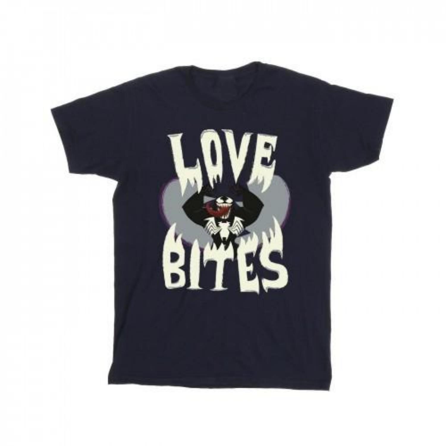 

Marvel Mens Venom Love Bites T-Shirt S чёрный