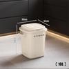 Premium Extra Large 30L/50L Square Trash Can for Home and Kitchen