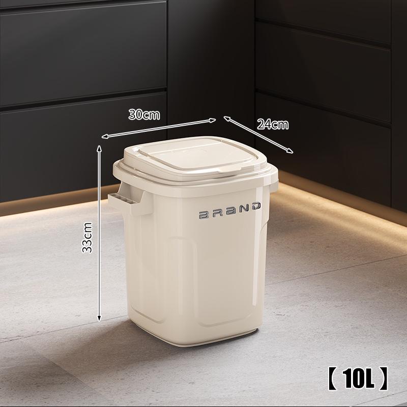 Premium Extra Large 30L/50L Square Trash Can for Home and Kitchen