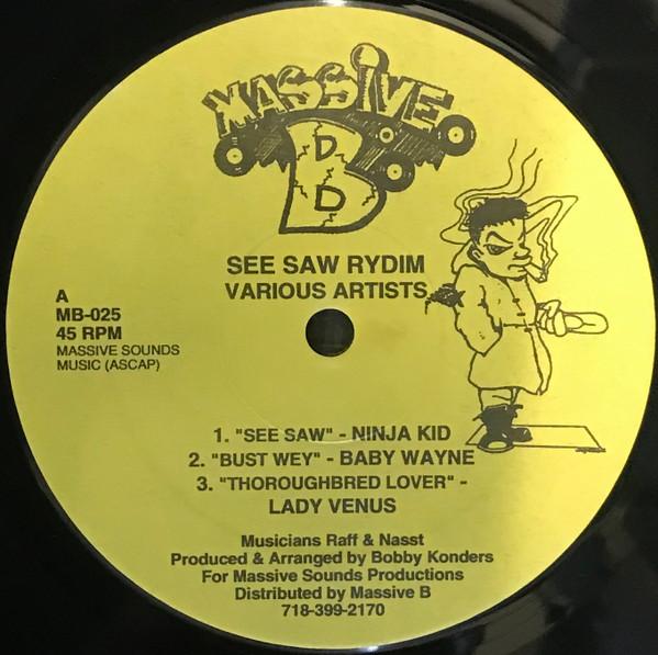 

12inch Record VARIOUS - See Saw Rydim MB025 Massive B US Reggae, Ska & Dub Used