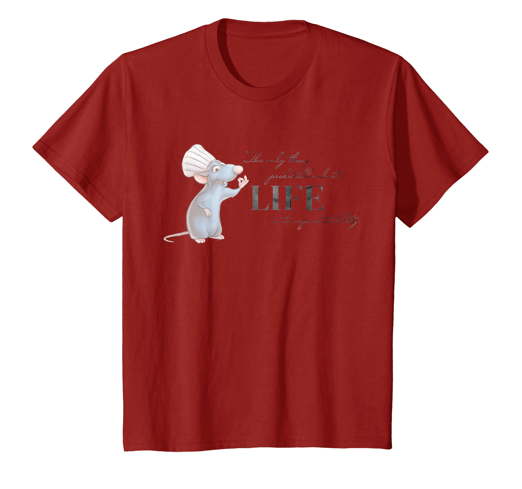 Disney 100 and Pixar s Ratatouille: The Unpredictable Life of Remy T-Shirt