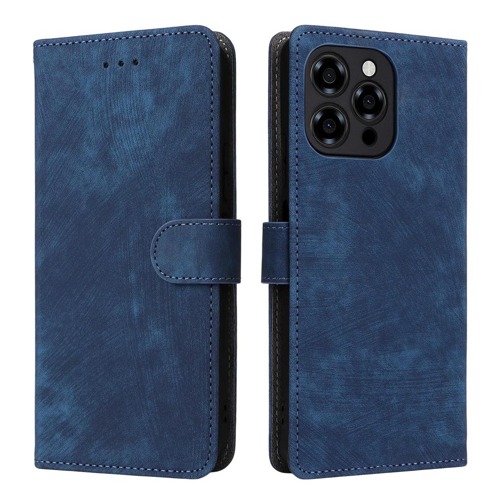 Leder-Flip-Cover für Doogee Note 58/Note 58 Pro, PU-Telefonhülle, Rundumschutz, stoßfest mit [RFID-Blockierung]
