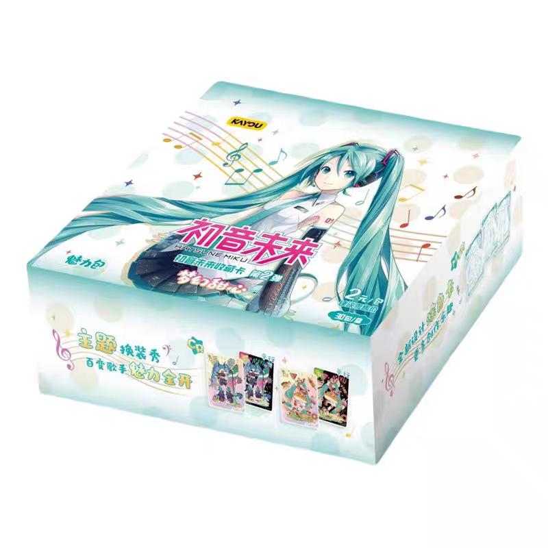 Genuine Hatsune Miku Card First Package Series Animation Game Collection Card SE Peripheral Children's Toys Children Gifts