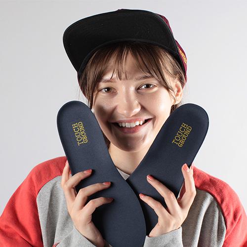 Touch Ground High-Elasticity Pu Insoles