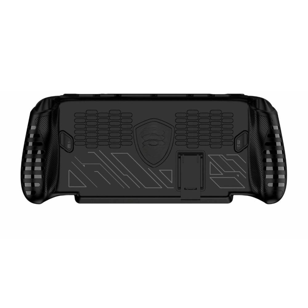 TPU Handheld Game Console Case Shockproof Anti Slip Protective Cover Ergonomic with Kickstand Host Shell for MSI Claw 8 EX AI+