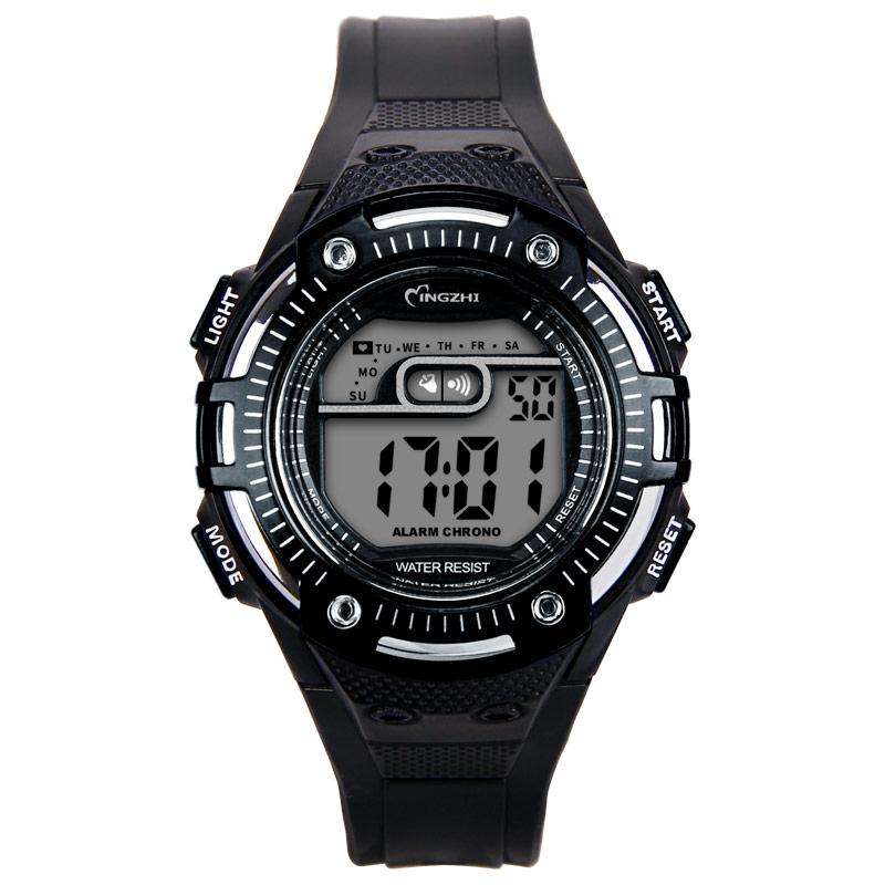 Digital Wrist Watch Boys Digital Watch Student Waterproof Sport Digital Black Watch