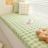 Removable and Washable Rabbit Plush Bay Window Mat Window Sill Mat 2025 New Thickened Fixed Non-slip Sponge Balcony Mat