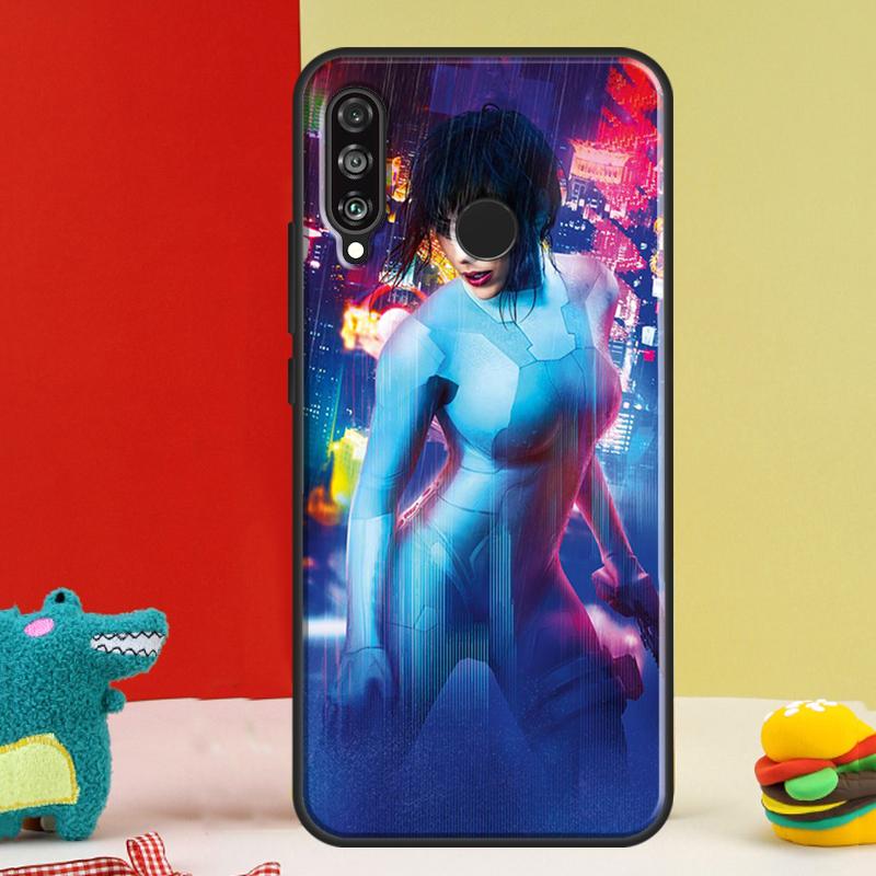 Ghost in the Shell Anime For Huawei Nova 12s 12i 11i 8i 9 10 SE Y91 Y90 Y60 Y70 Y72 Y61 P20 P40 P30 Lite P60 Pro Case