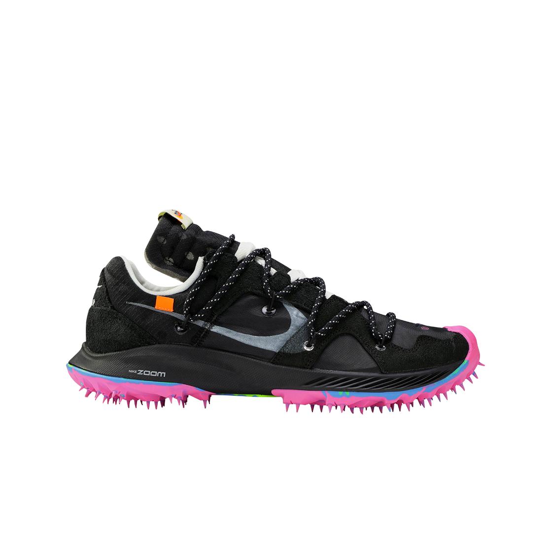 

(w) Nike X Off-white Zoom Terra Kiger 5 Black 235