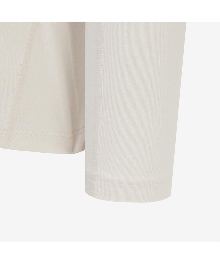 Noseupeiseu Nt7Lr84C Women'S Risco Long Sleeve Zip-Tee Cream