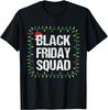 Vintage Black Friday Squad Christmas Light Tee Shirts Gift Unisex T-Shirt