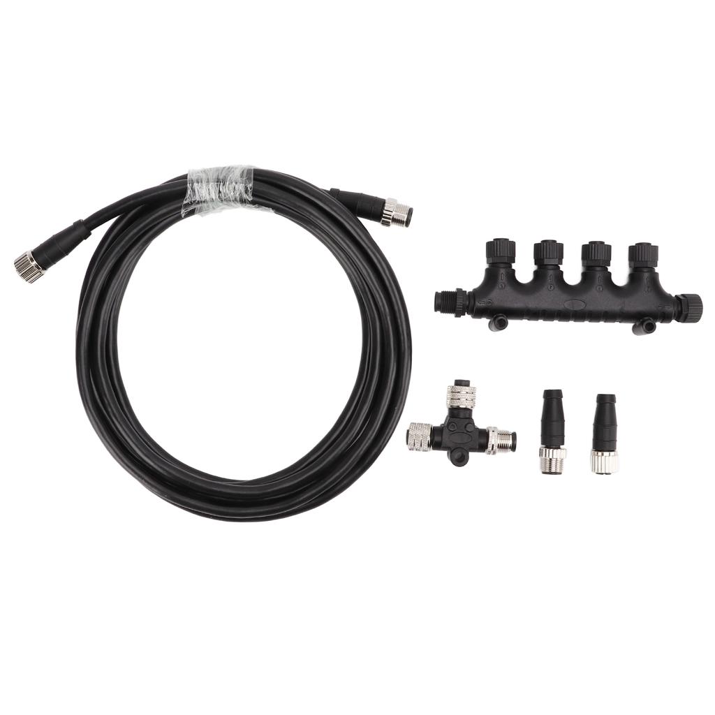 for NMEA 2000 Cable 5 Pin Marine Backbone Drop Cable M12 Thread for Simrad Networks