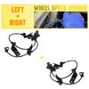 Set Of 2 ABS Wheel Sensor Speed For Accord Honda 2008 10-2012 09 EX Coupe Sedan