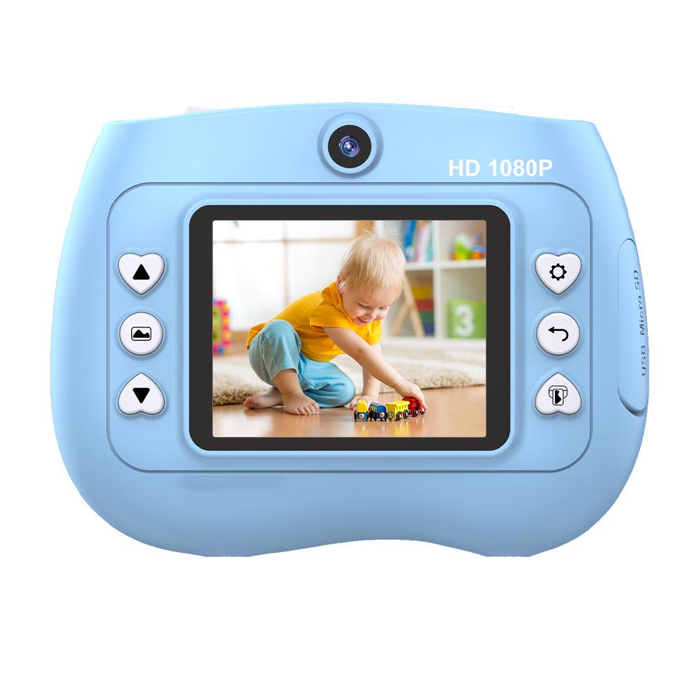Portable Purple Children's Instant Selfie Camera with Printing