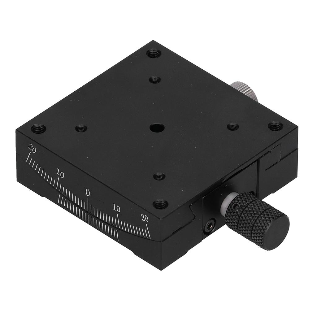 Dovetail Linear Stage Linear Stage Goniometer Turbine Worm Dovetail Fine‑Tune Manual  HXV‑A60 60x60mm Linear Stage