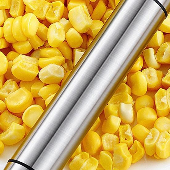 Corn Peeler Stainless Steel Corn Stripper Non-slip Corn Shucker Corn Kernel Remover for Home Kitchen