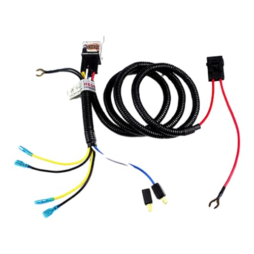 

Horn Harness, Horn Wiring Harness Relay Kit, 80A, Waterproof, /24V, 195cm Long Cable, Pure Please refer to the description