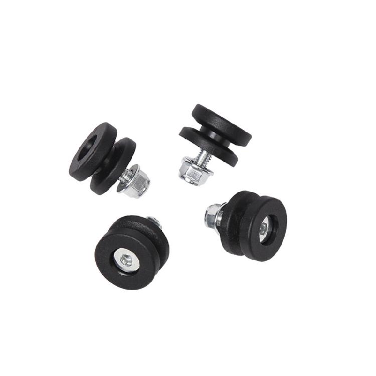 

4Pcs Easy Installation Rubber Grommets for Electric Bike and Motorcycle Trunks Quick Release System Antislip 1