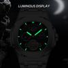 New Retro Automatic Mechanical Watch for Men Fashion Business Square Tourbillon Watch Men Luminous Waterproof Men's Watches