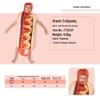 3D Colorful Hot Dog Jumpsuit for Kids - Stage Role-Playing Costume